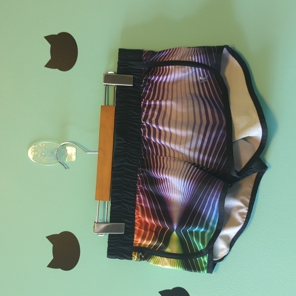 Hurley Shorts Swim Surf Geometric Black Purple Medium